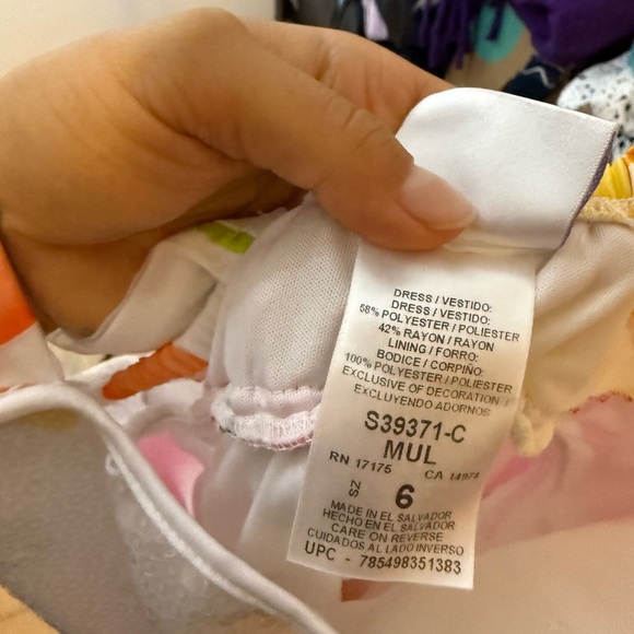 Iris & Ivy Floral Sequin Formal Summer Dress - Picture 4 of 5